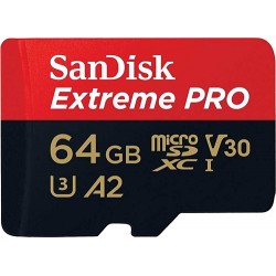 64GB MICRO SD EXTREME PRO SANDISK SDSQXCU-064G-GN6MA 64GB 200MB/S